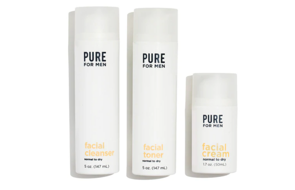 Pure For Men Face Care Kit.