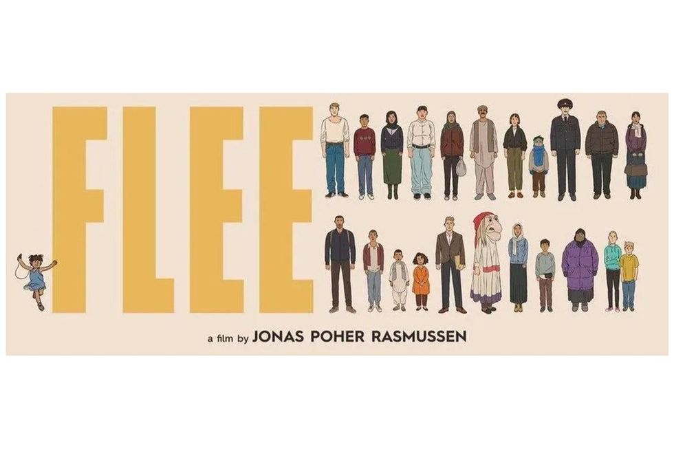 animated drawings of the cast of Flee.