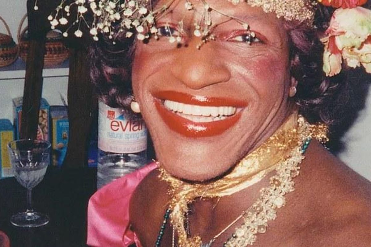 image of Marsha P Johnson smiling.