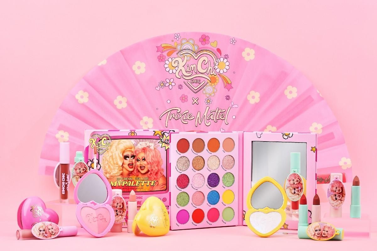 KimChi Chic Beauty and Trixie Mattel makeup collaboration line.