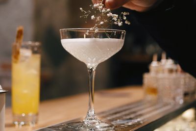 white cocktail